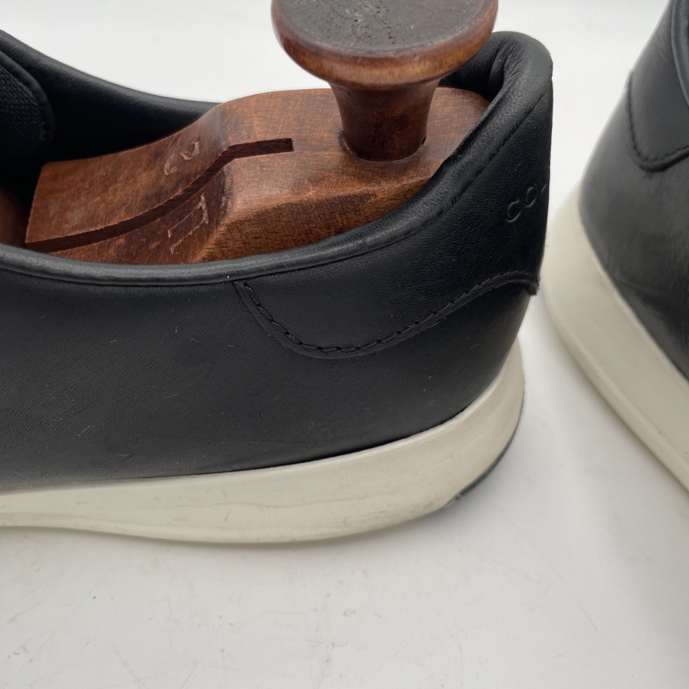 Cole Haan GrandPro Men's 12 M Low Top Sneakers Tennis Black Leather - Picture 8 of 12